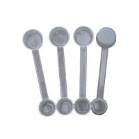 Πλαστικό κουτάλι με δύο κεφάλια